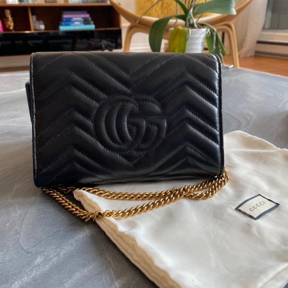 Gucci GG Marmont Black Mini - Picture 2 of 2